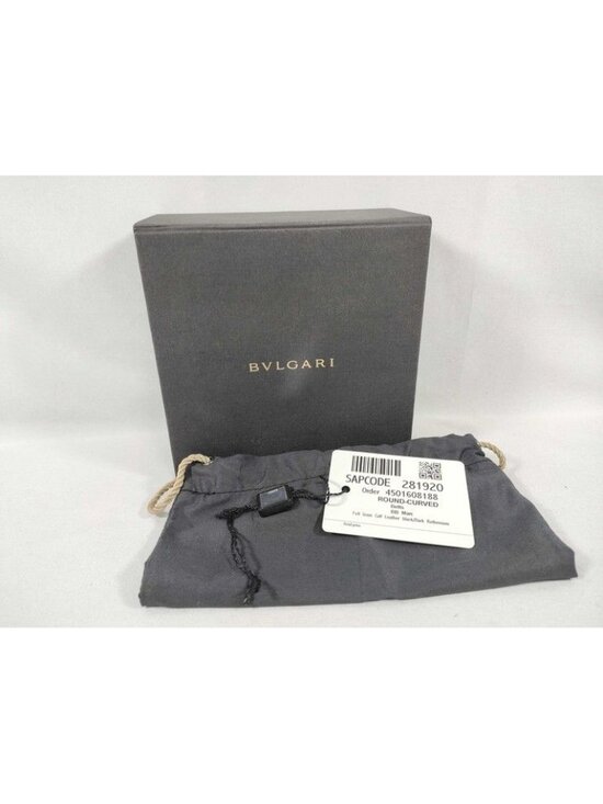Bvlgari Belt Man Black Gray Silver main image 10